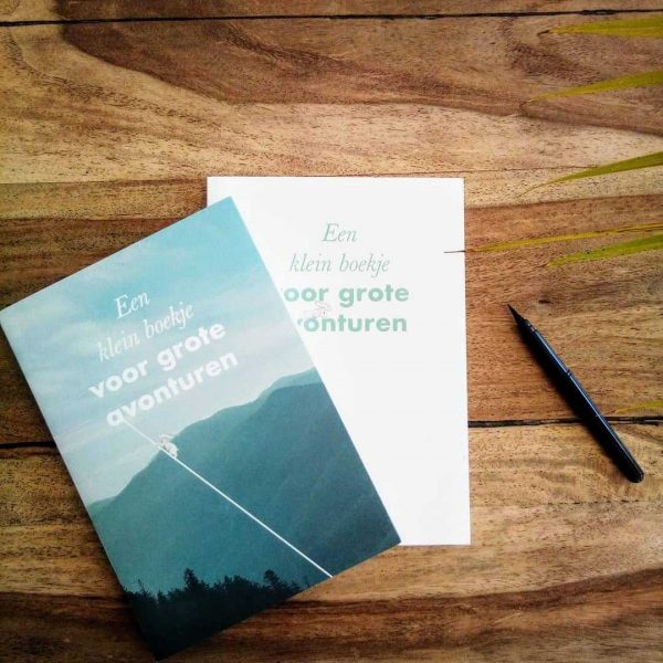 Een klein boekje voor grote avonturen