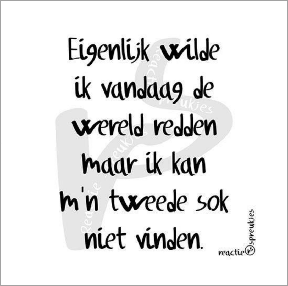 De Wereld Redden